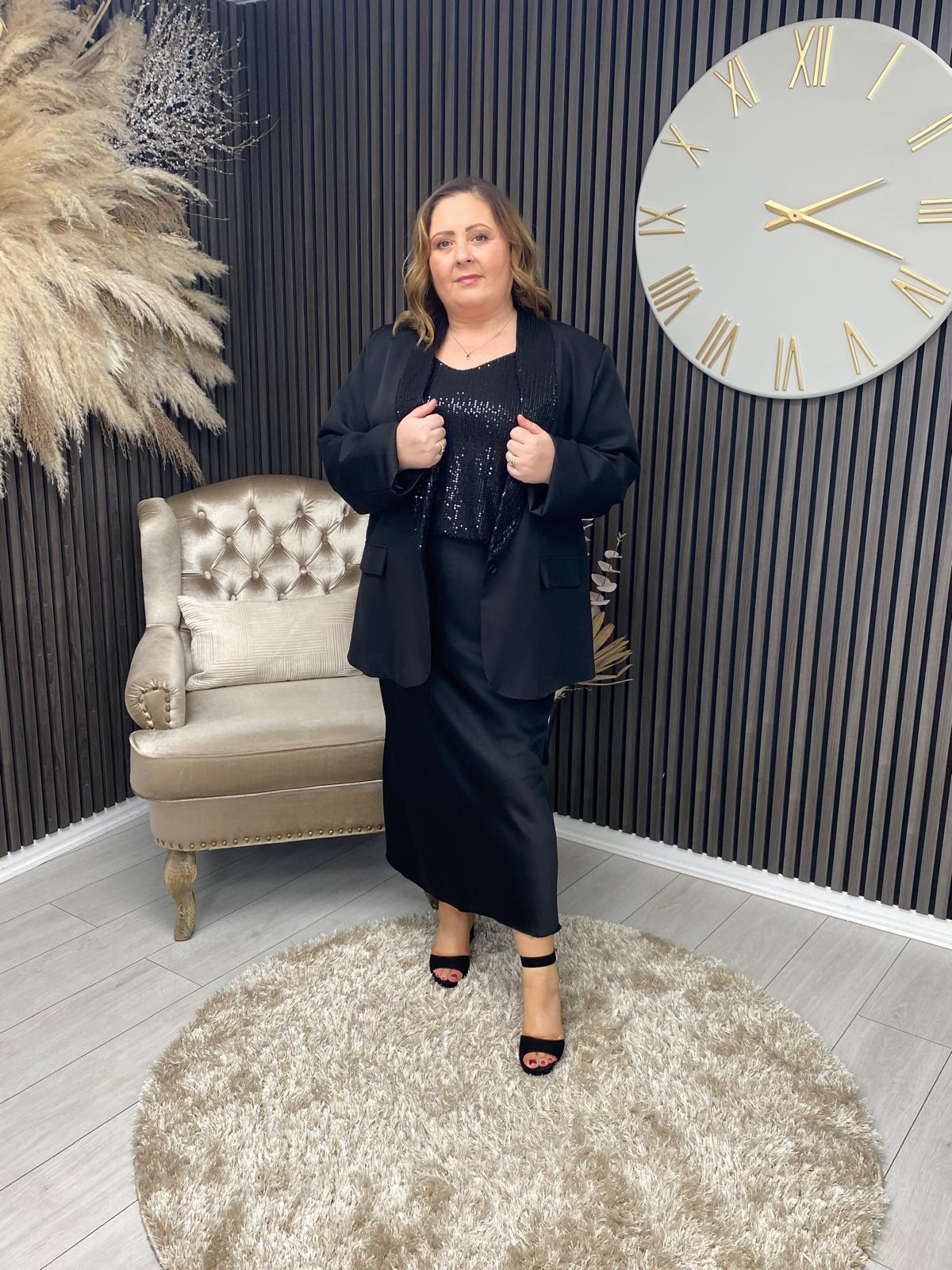 MADDOX BLAZER - BLACK