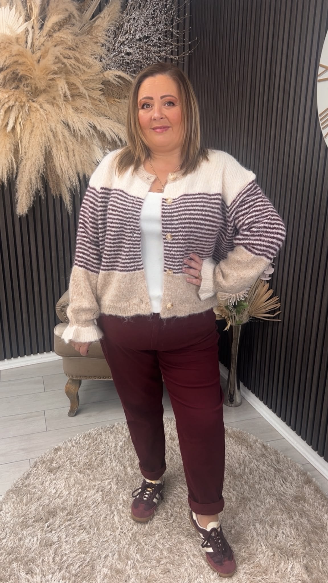 BRYONY VEST - CREAM
