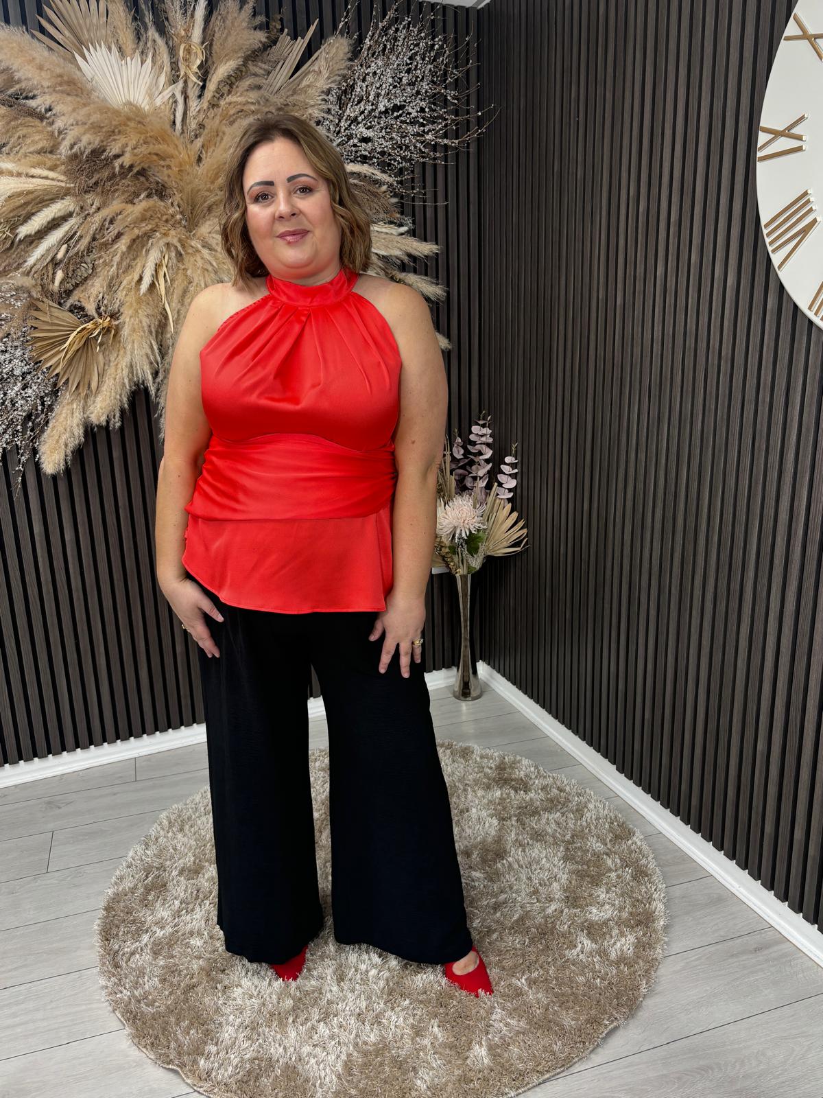 ALESSIA TOP - CORAL