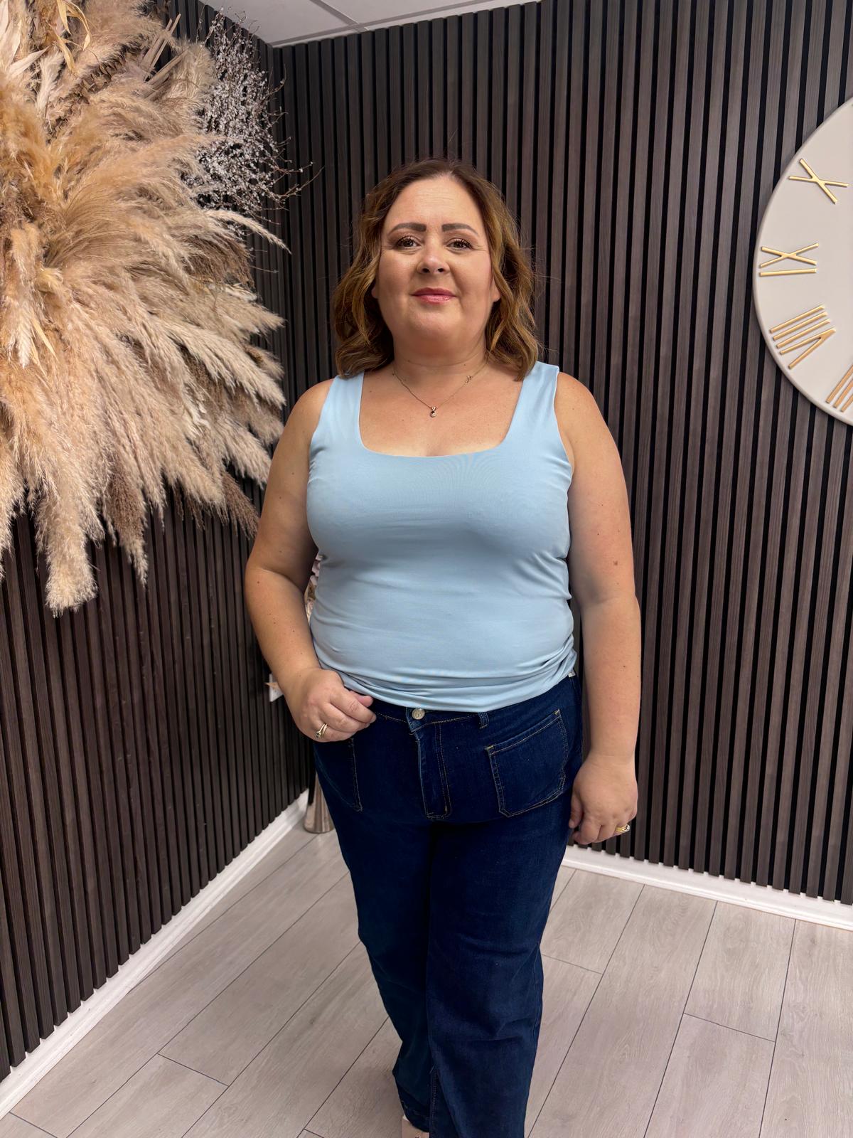 IVANA VEST - BLUE