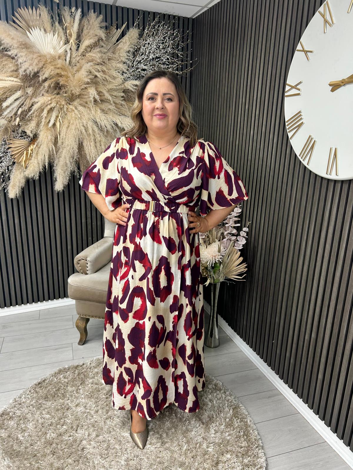 HARPER DRESS - RED