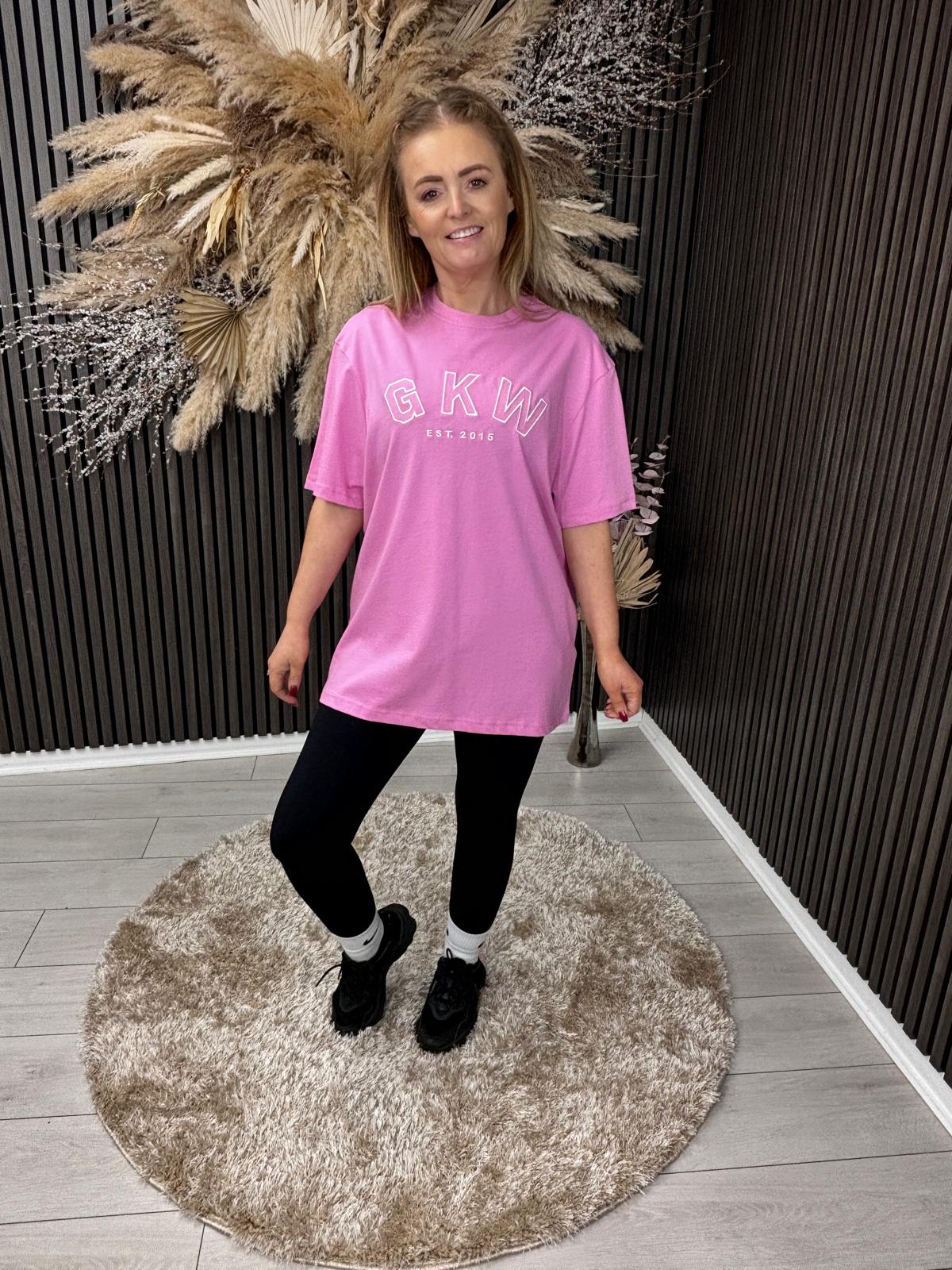 GKW BOYFRIEND TEE - PINK