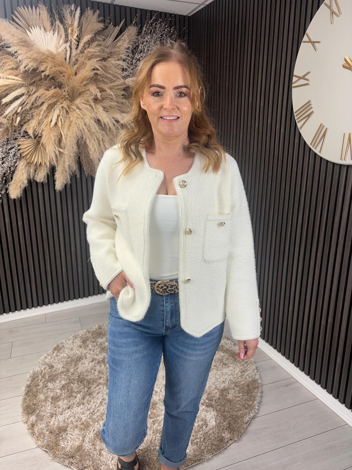 BAILEY CARDIGAN - CREAM