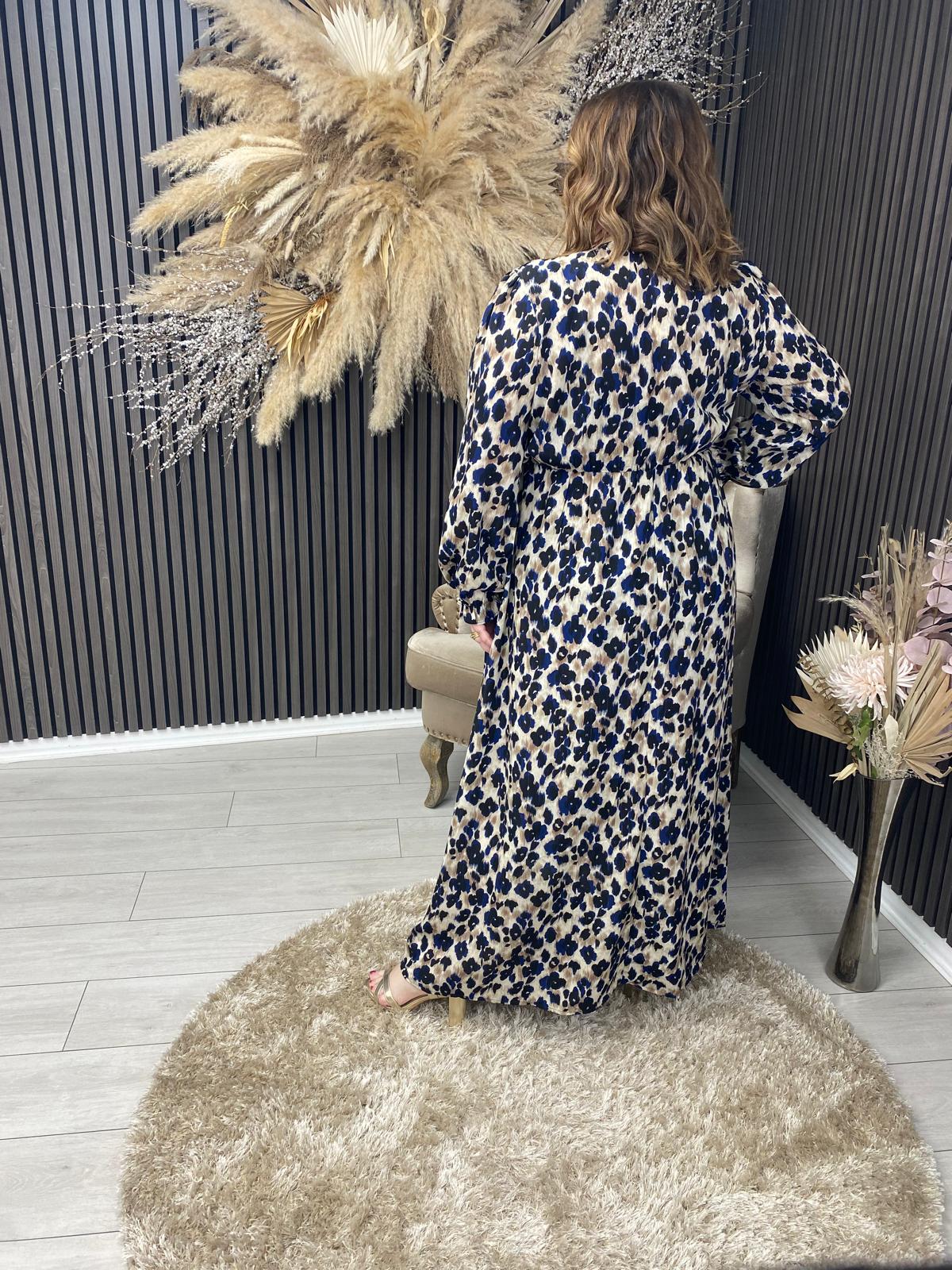 PAULINE DRESS - ANIMAL PRINT