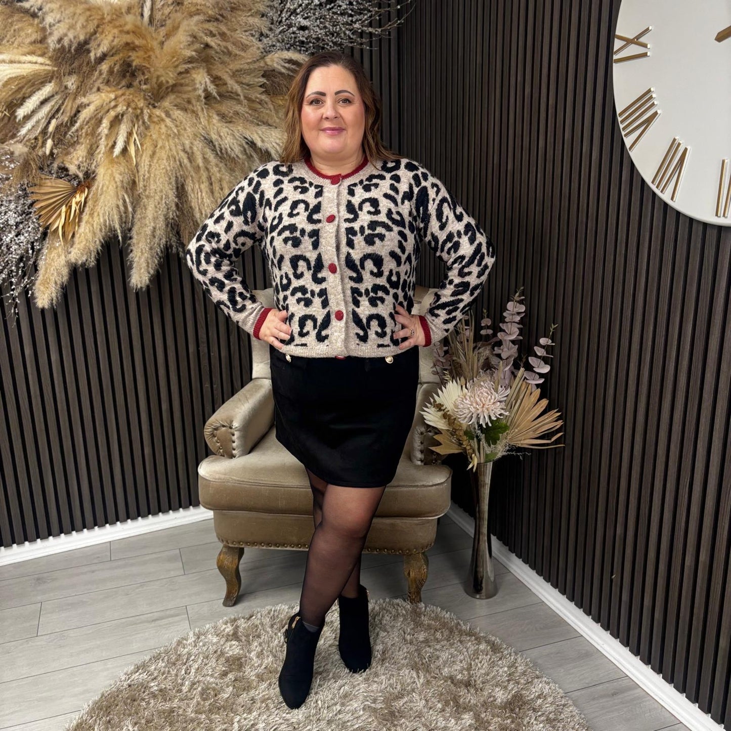 KENDRA CARDIGAN - TAUPE