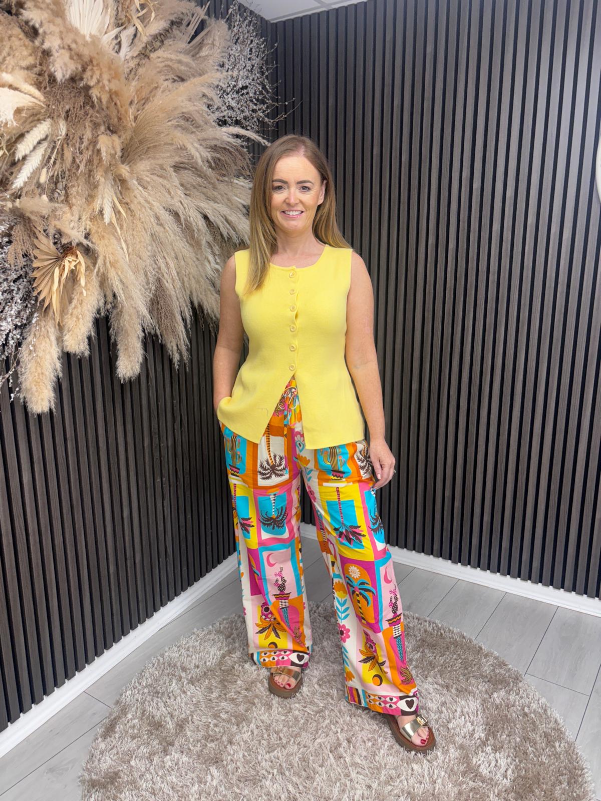 KYLIE WIDE LEG TROUSERS