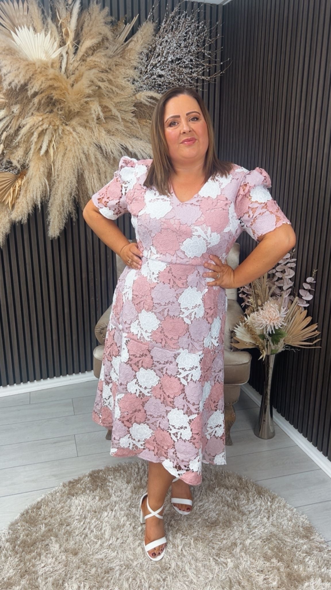 MYRTLE DRESS - PINK