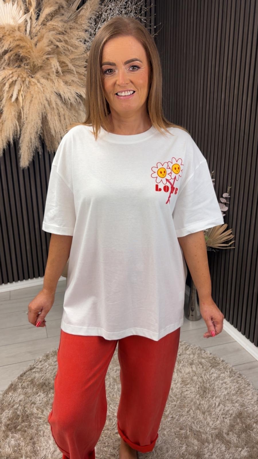 POPPIE T-SHIRT - LOVE