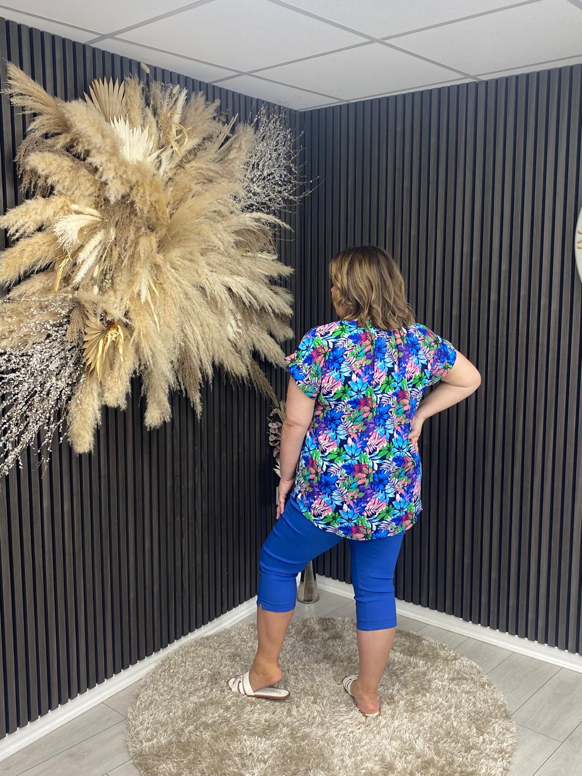 MAURA TOP - MULTI FLORAL