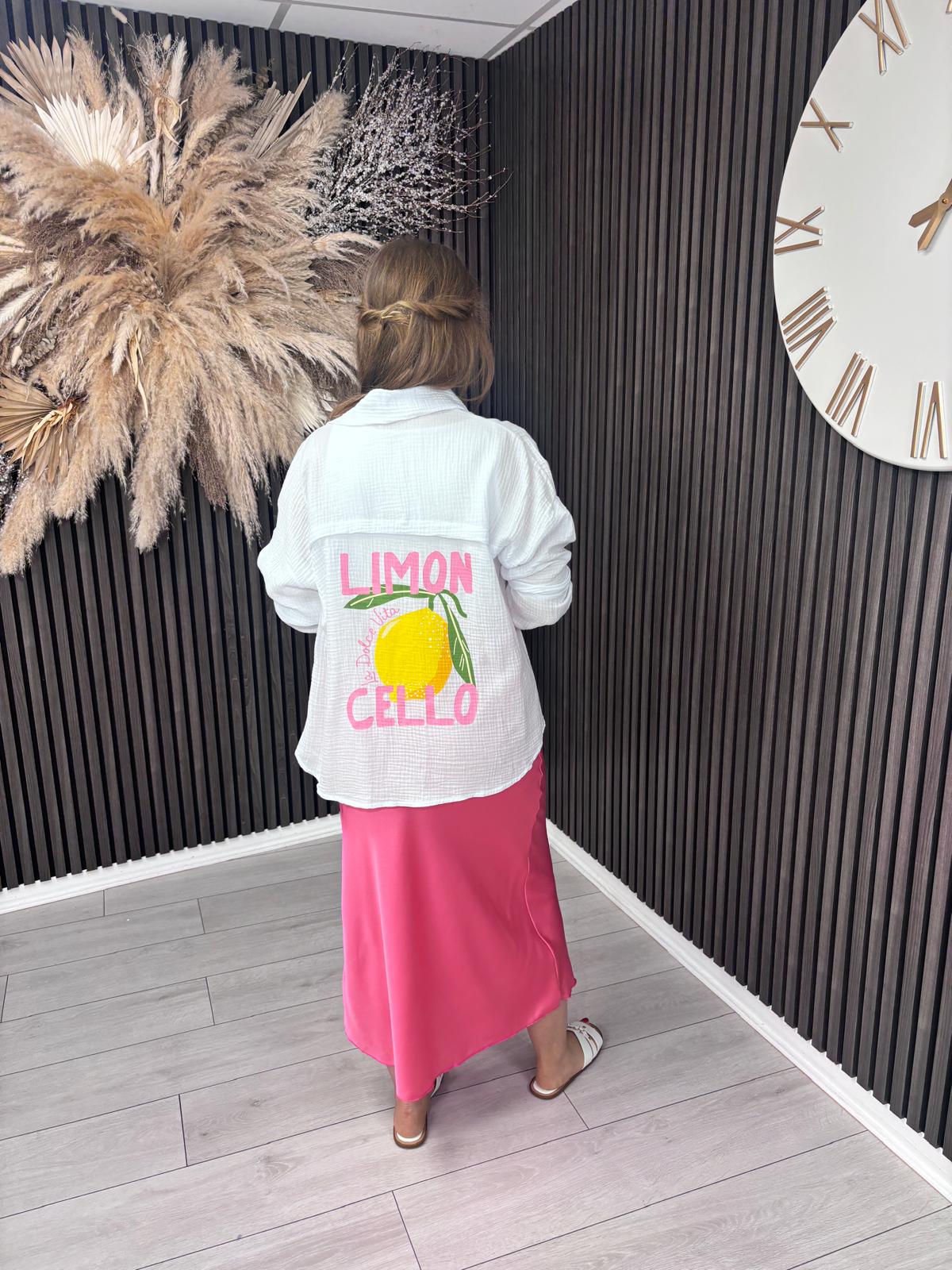 LISA MARIE SHIRT - PINK LIMON