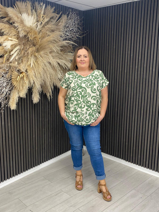 RAMONA TOP - GREEN