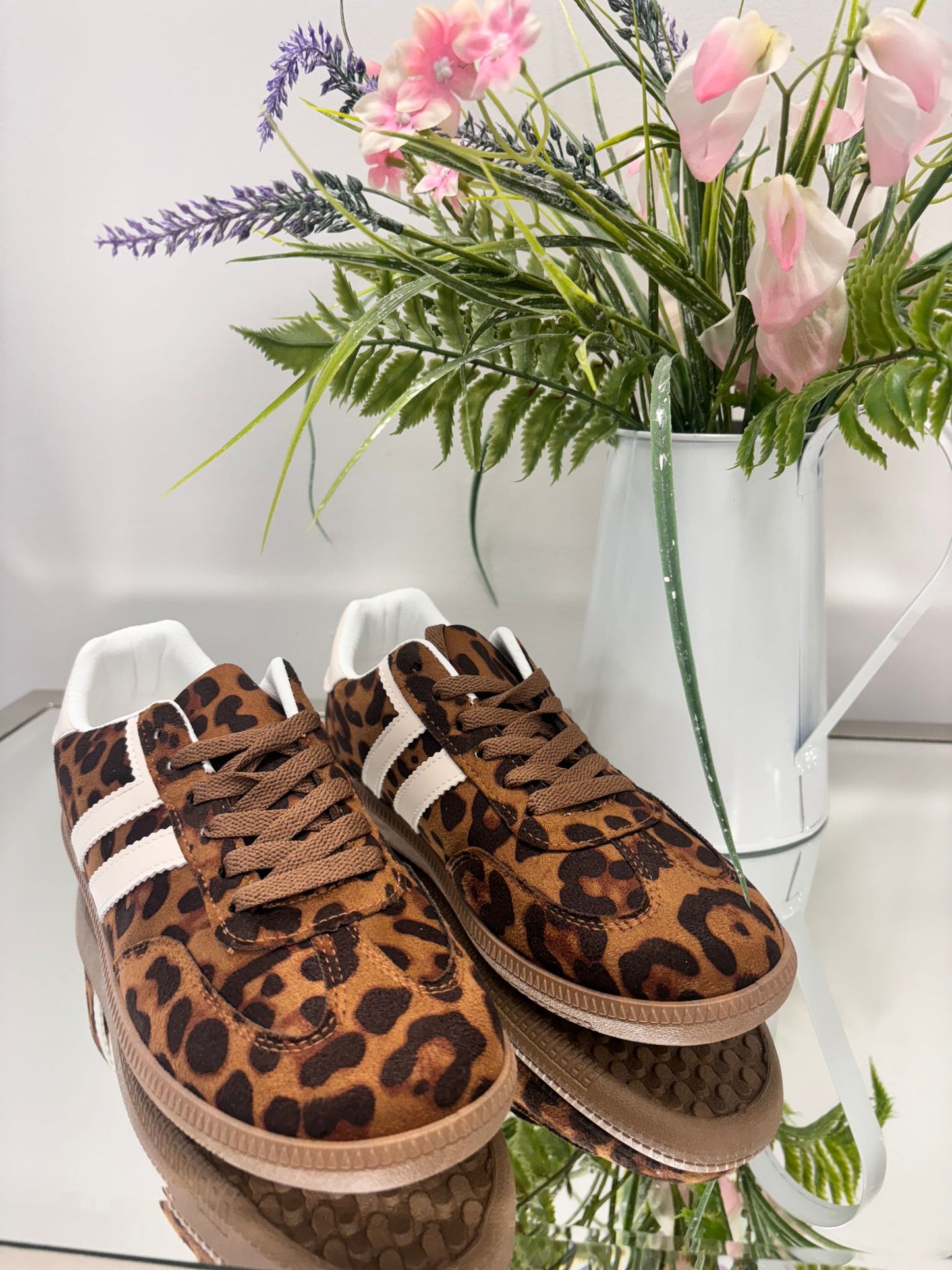 LEA TRAINER - LEOPARD PRINT