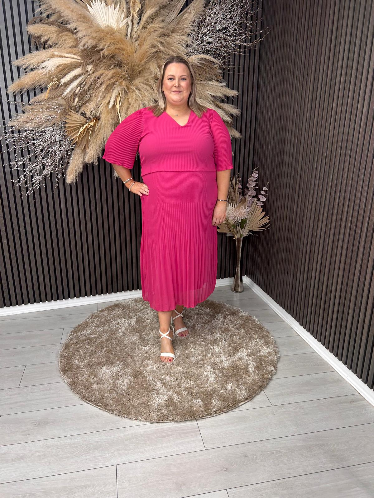 STACEY DRESS - PINK