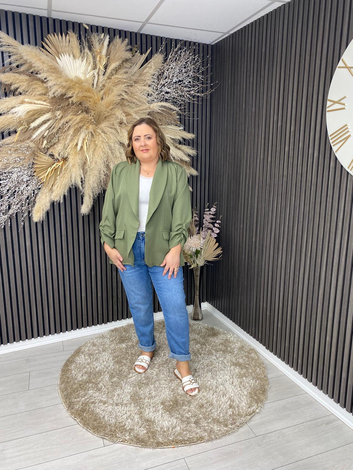 PATRICIA BLAZER - KHAKI