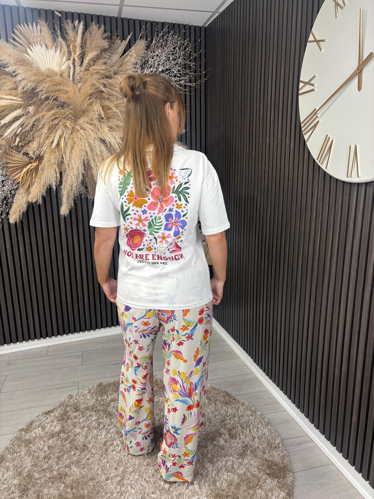 MONIKA T-SHIRT - FLORAL