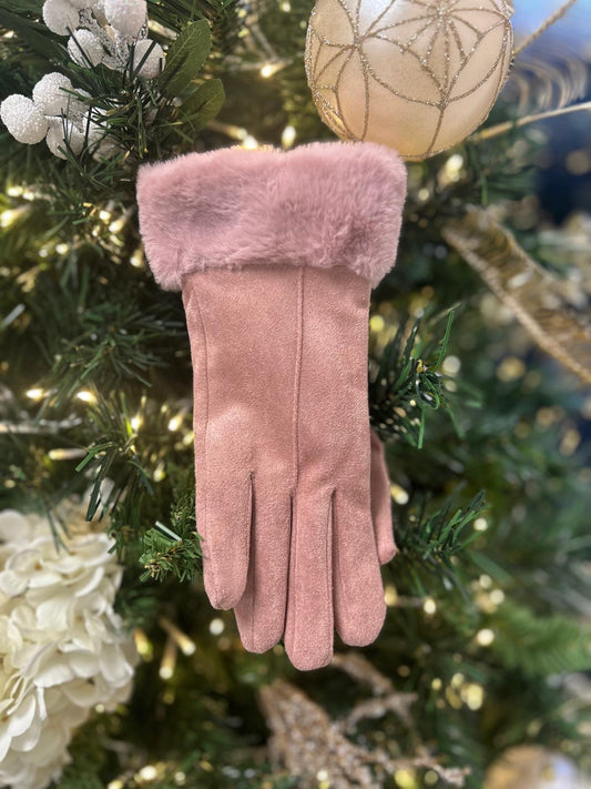DIANA GLOVES - PINK