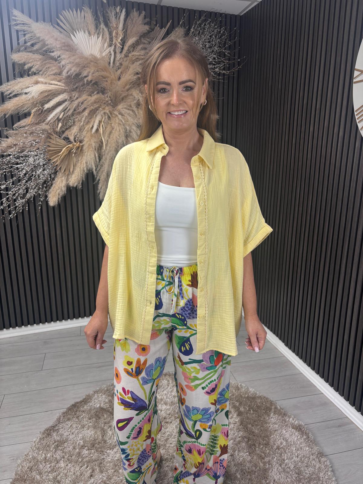 DARCEY SHIRT - YELLOW