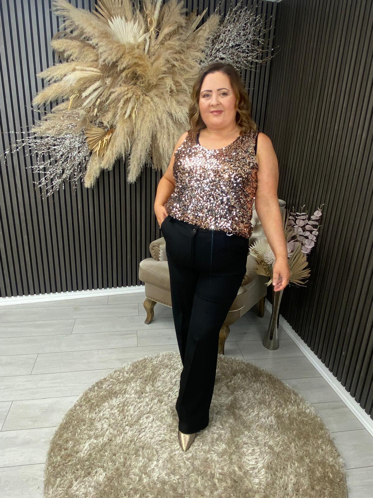 LUCIA TROUSER - BLACK