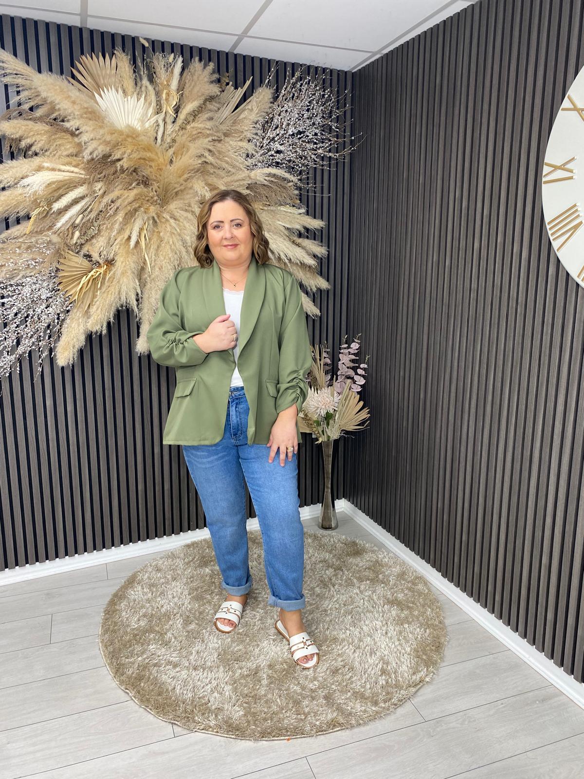 PATRICIA BLAZER - KHAKI