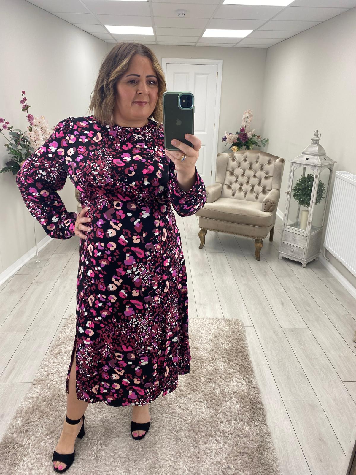 CASS DRESS - PURPLE