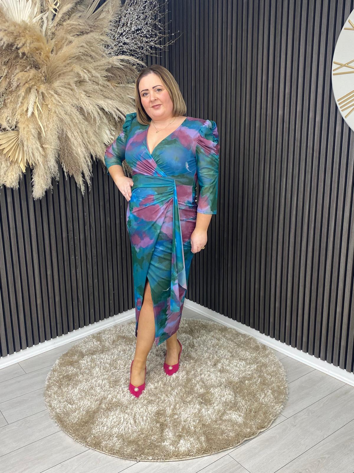PAULINE DRESS - MULTI