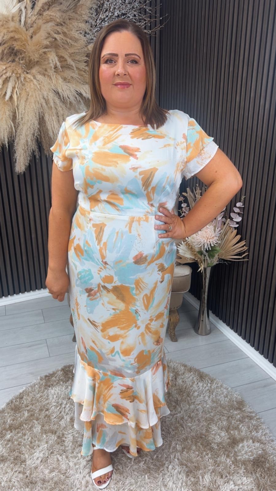 ROXY DRESS - ORANGE