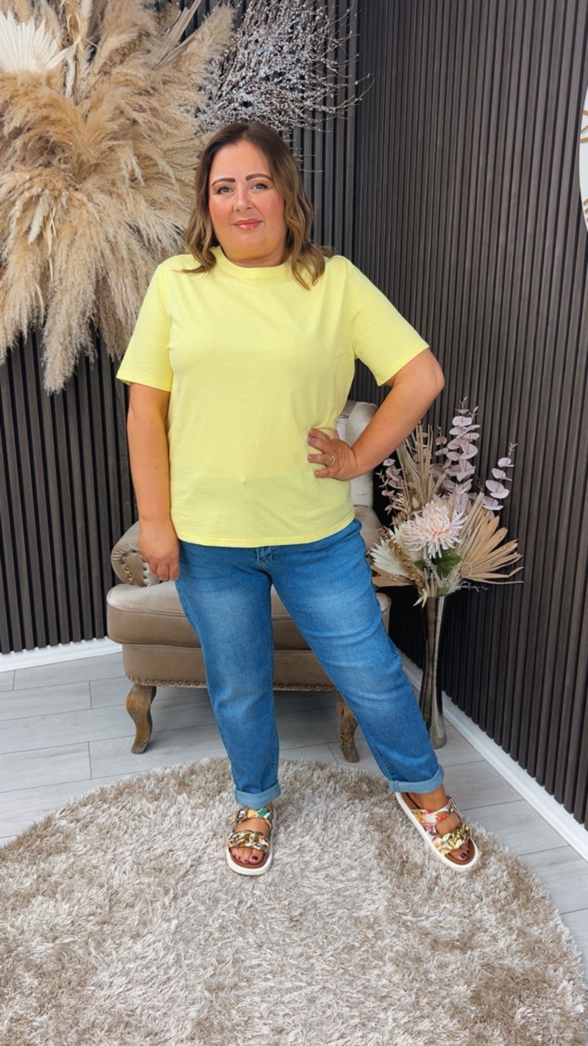 RIONA T-SHIRT - YELLOW