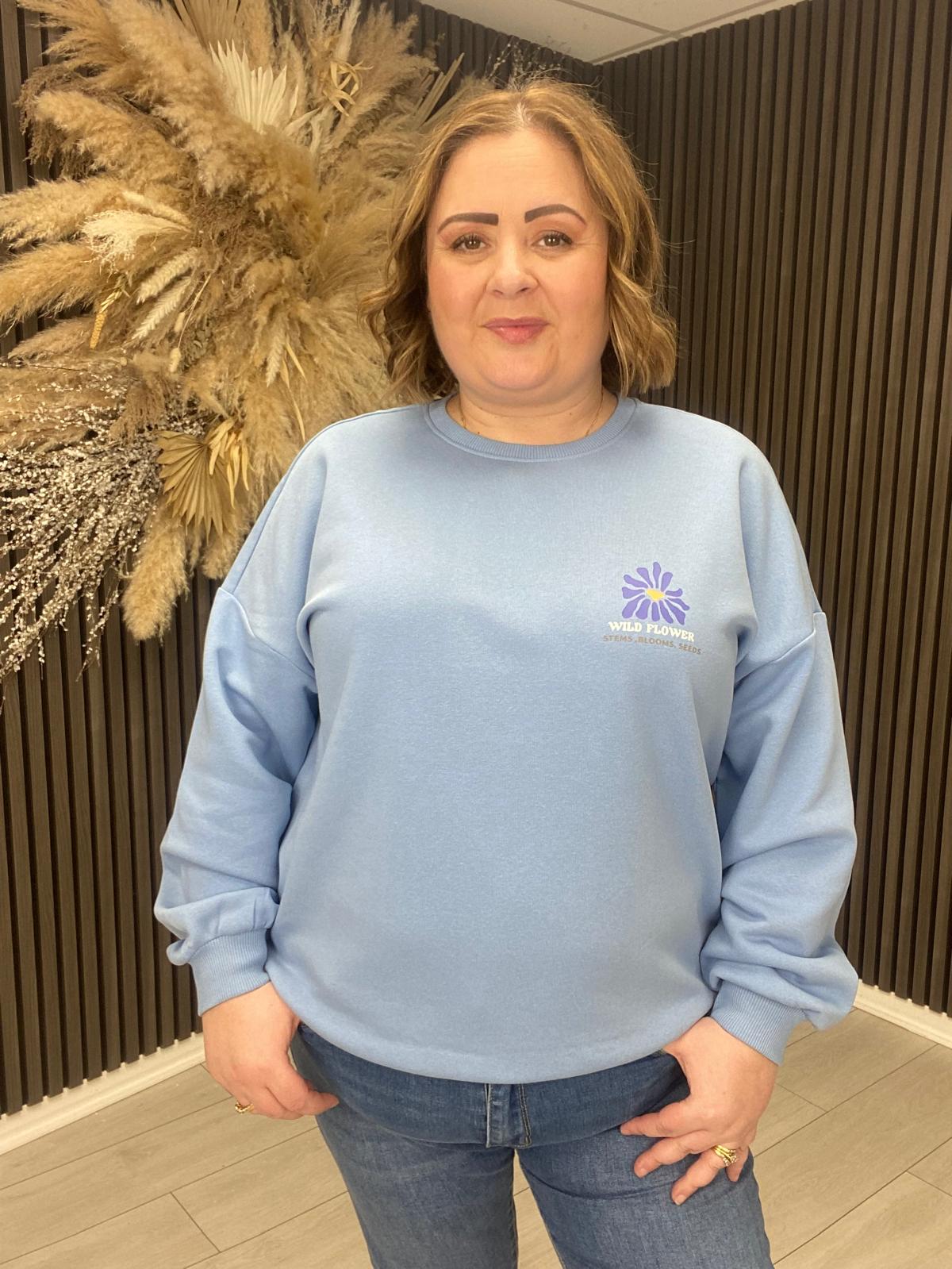JULIANNA JUMPER - BLUE