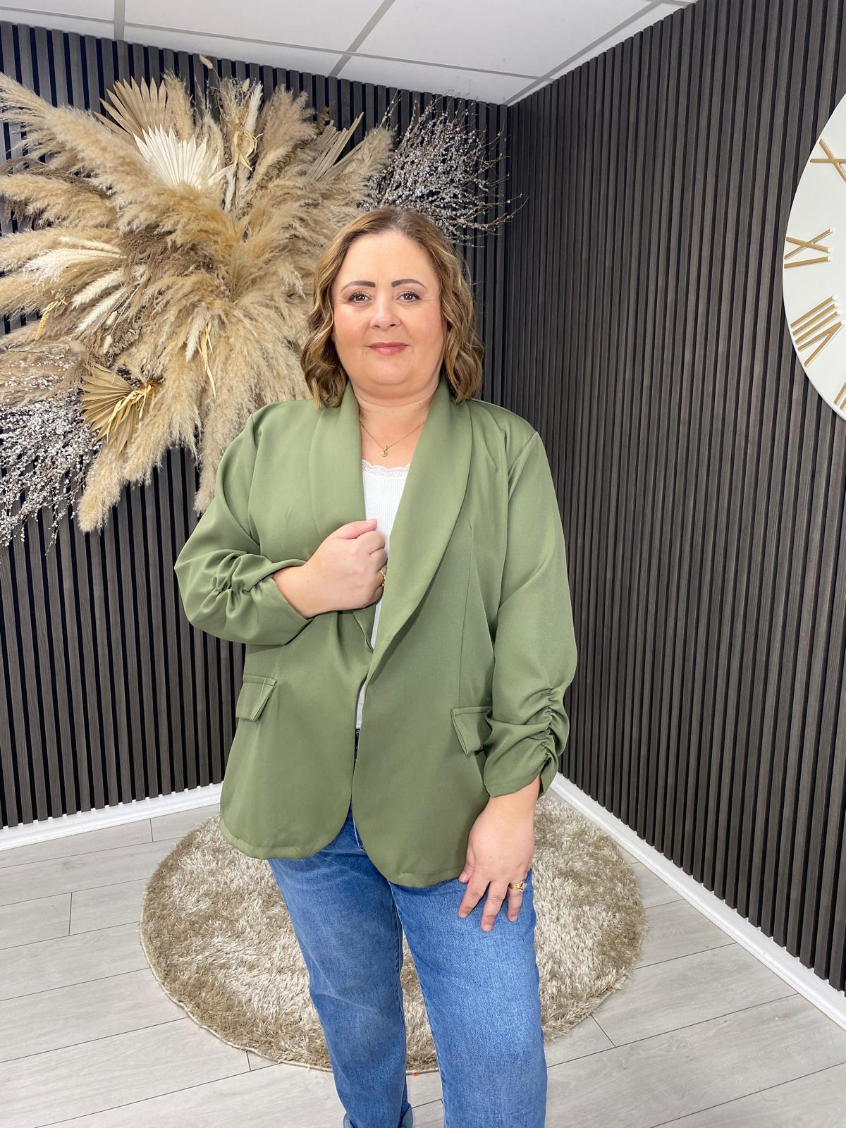 PATRICIA BLAZER - KHAKI