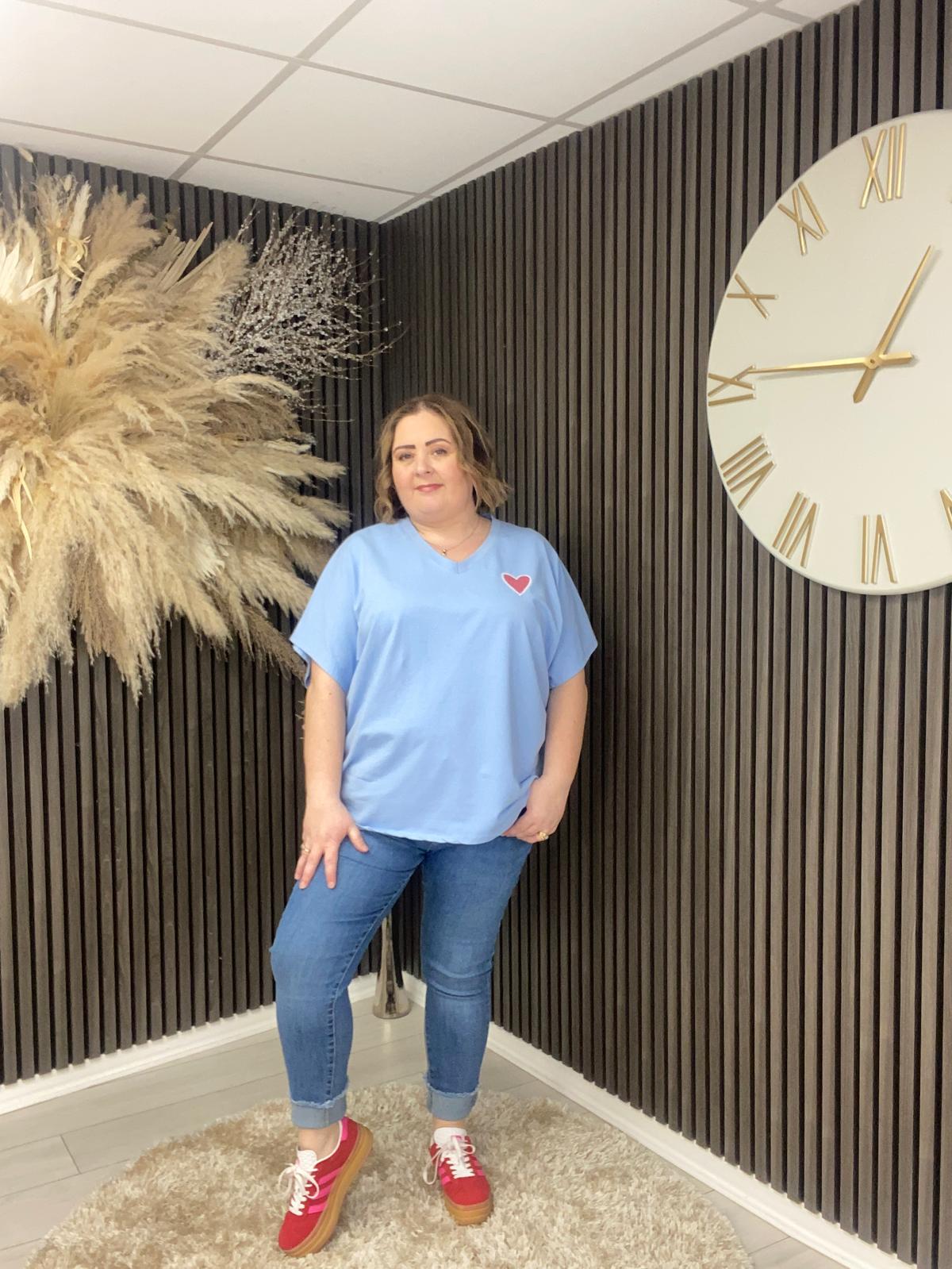 EVA T-SHIRT - BLUE