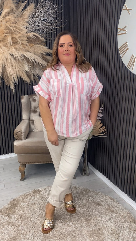 AGNES TOP - PINK