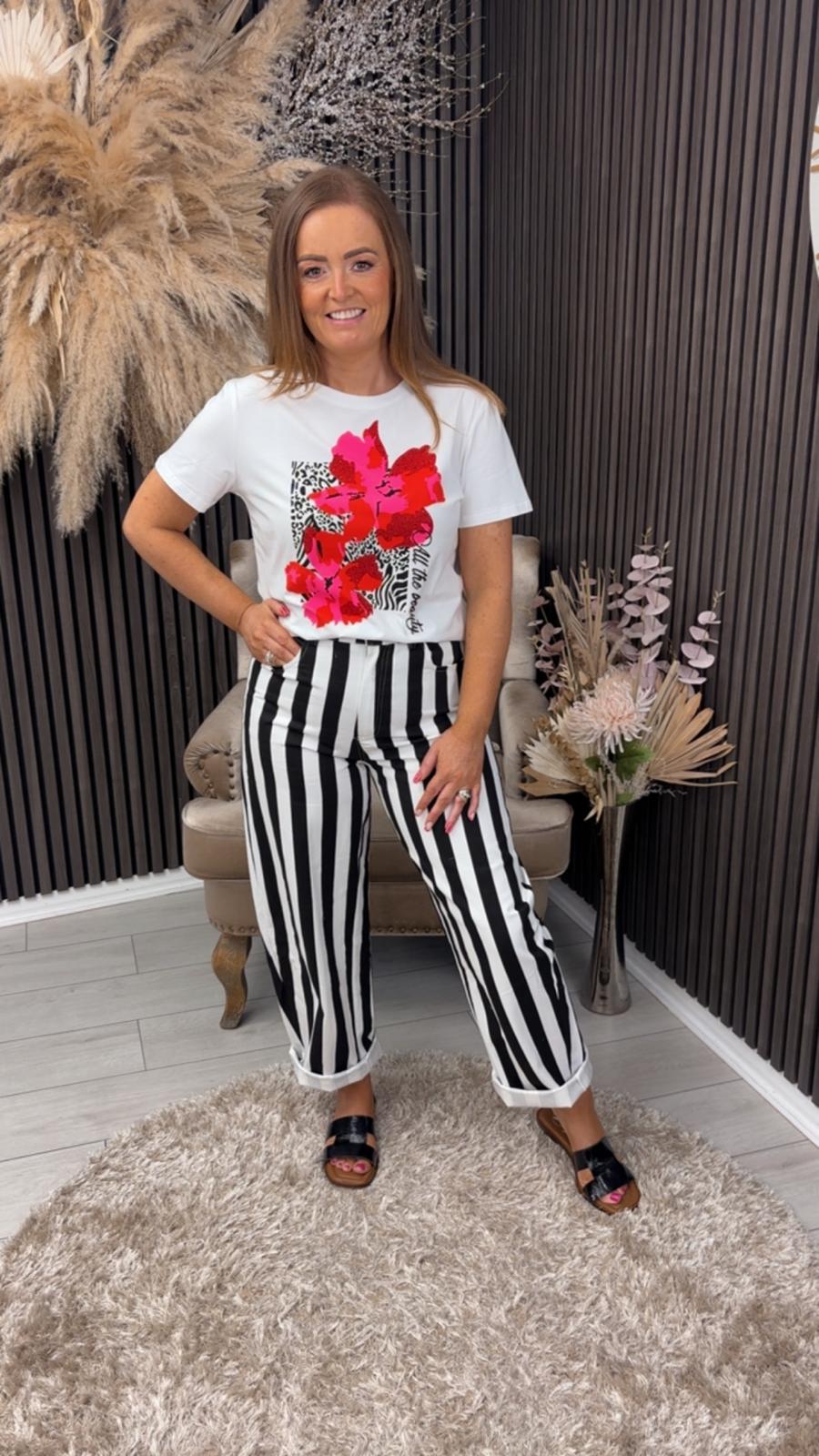ASH JEANS - BLACK/WHITE