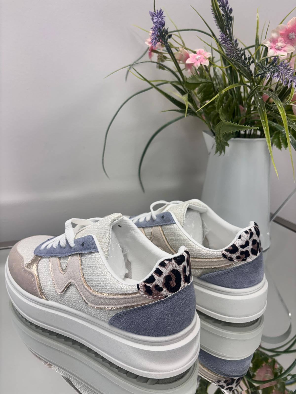JANINE TRAINERS - BLUE