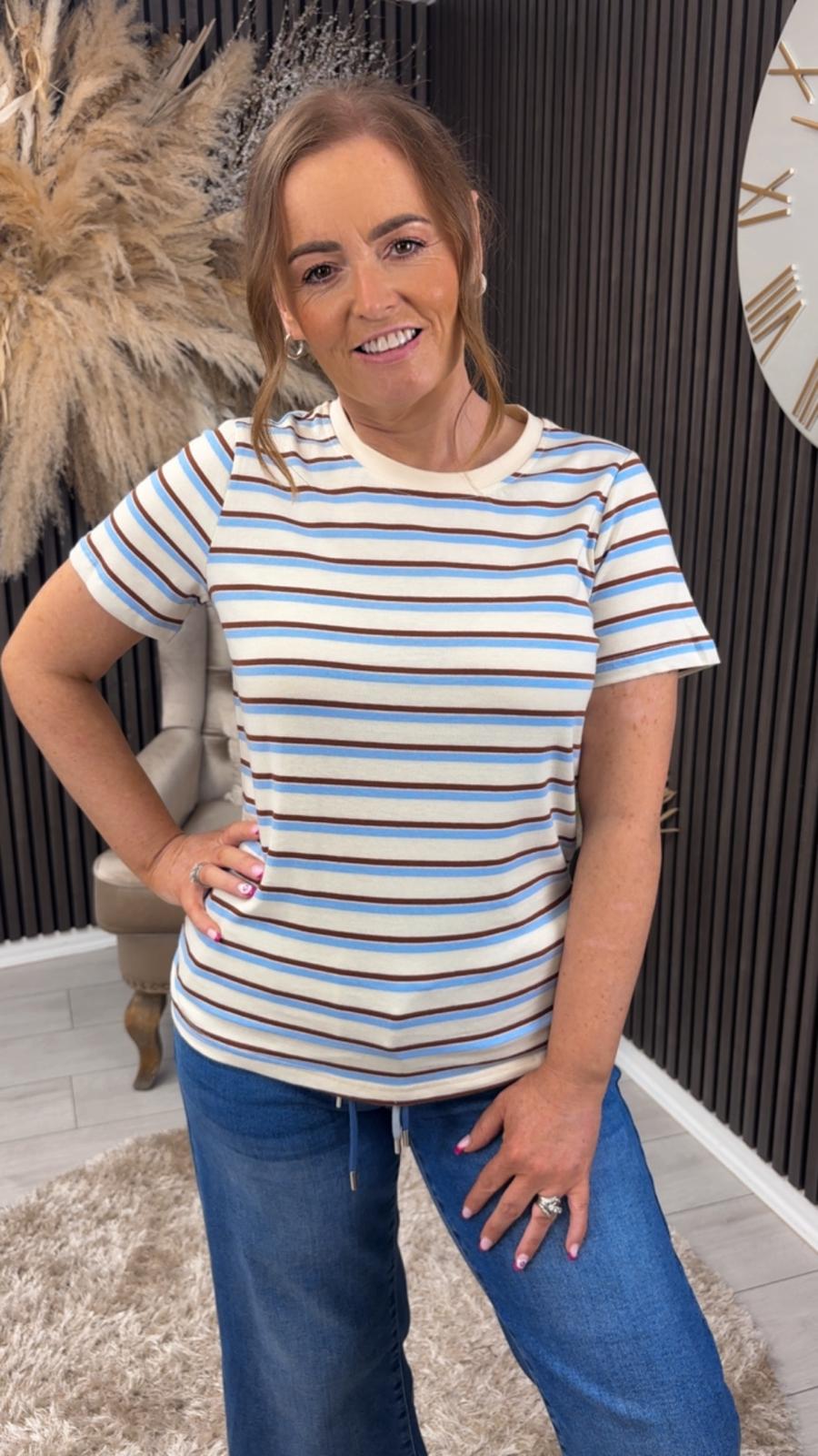 CHAS T-SHIRT - BLUE