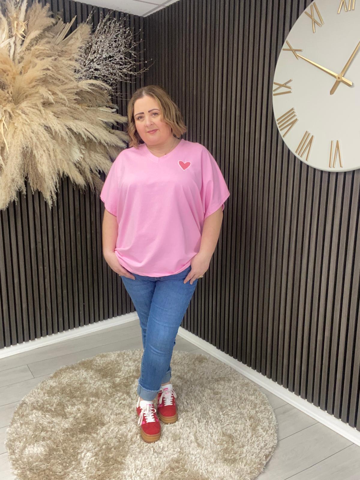 EVA T-SHIRT - PINK
