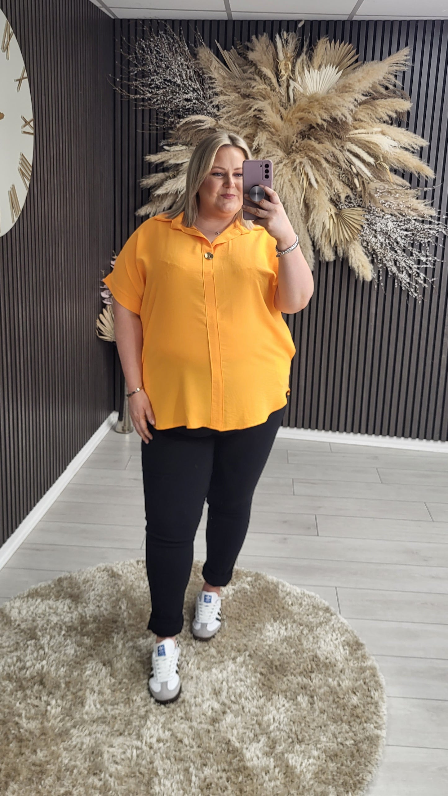WENDY TOP - ORANGE