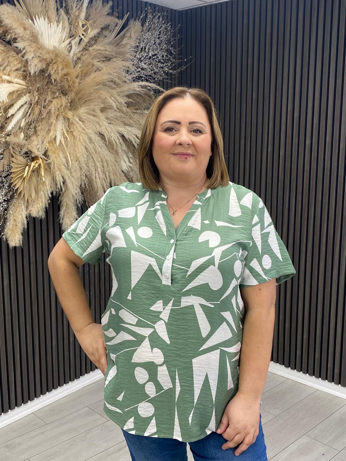 TERESA TOP - GREEN