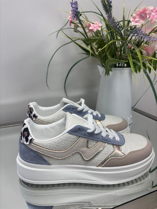 JANINE TRAINERS - BLUE
