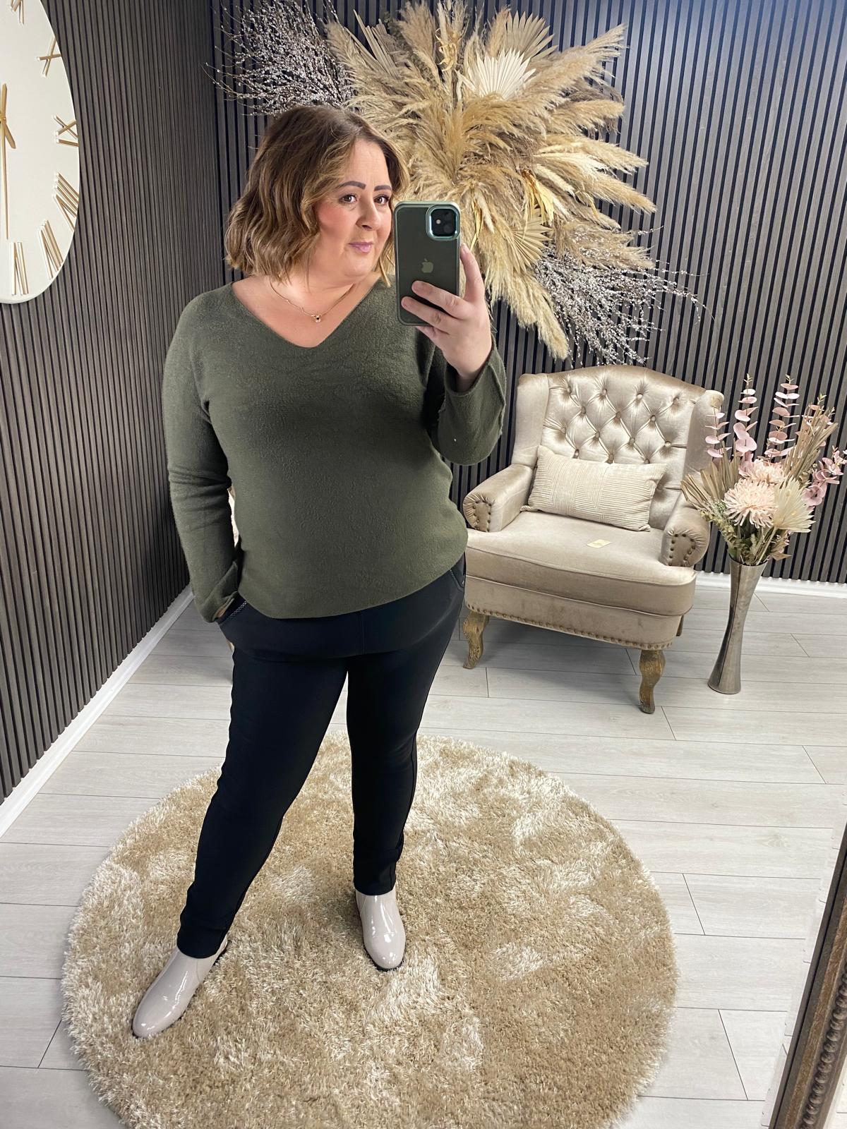 CHLOE JUMPER - KHAKI