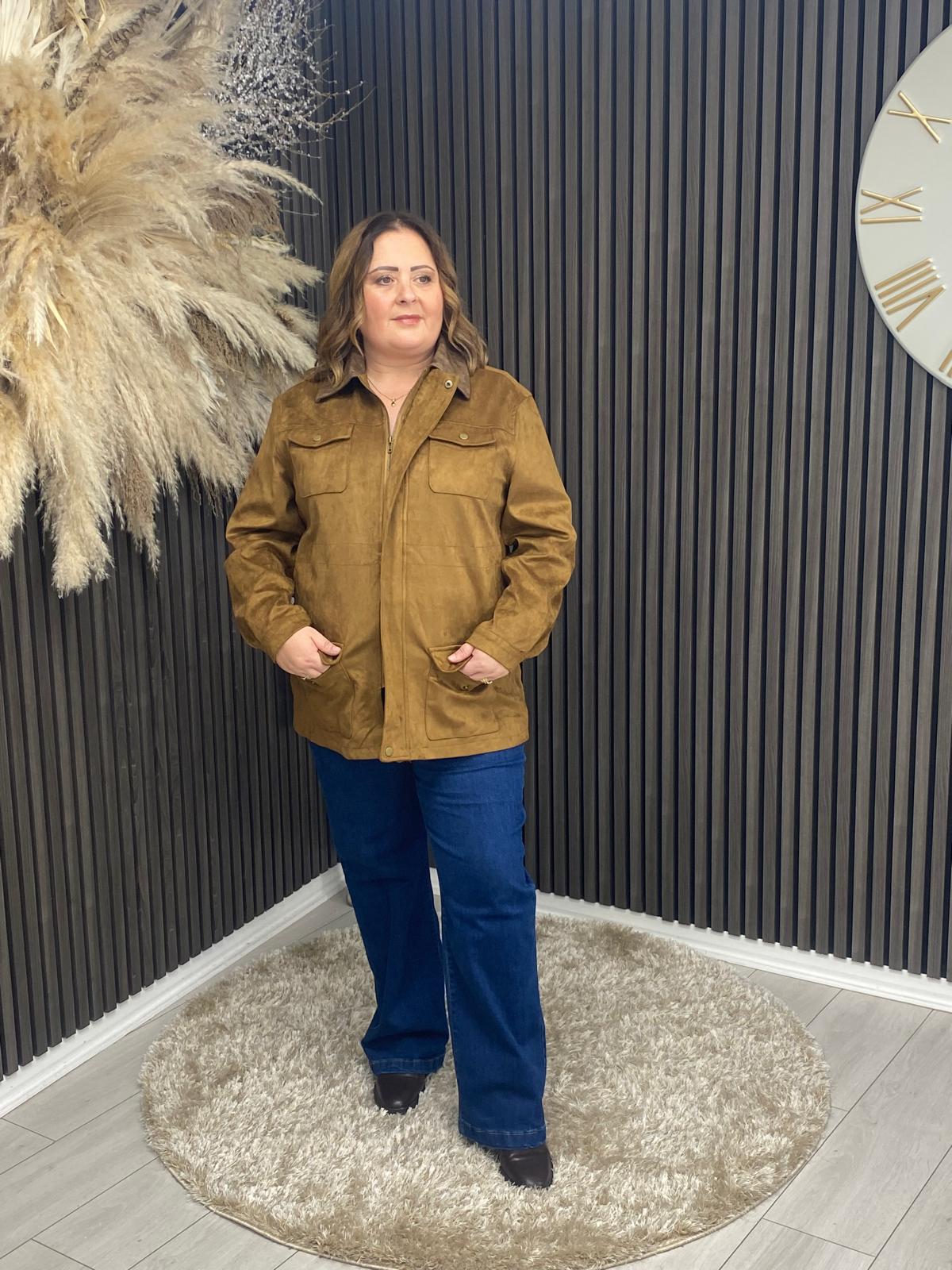 KARA JACKET - TAN