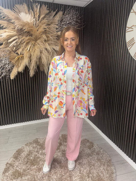 ROSALEEN TROUSERS - PINK