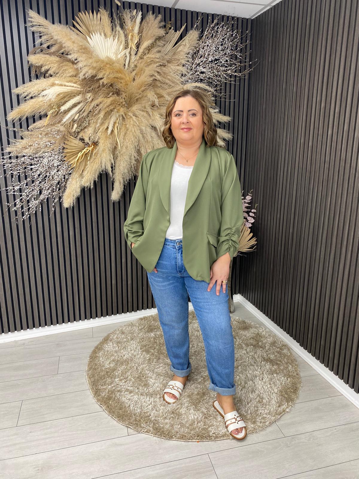 PATRICIA BLAZER - KHAKI