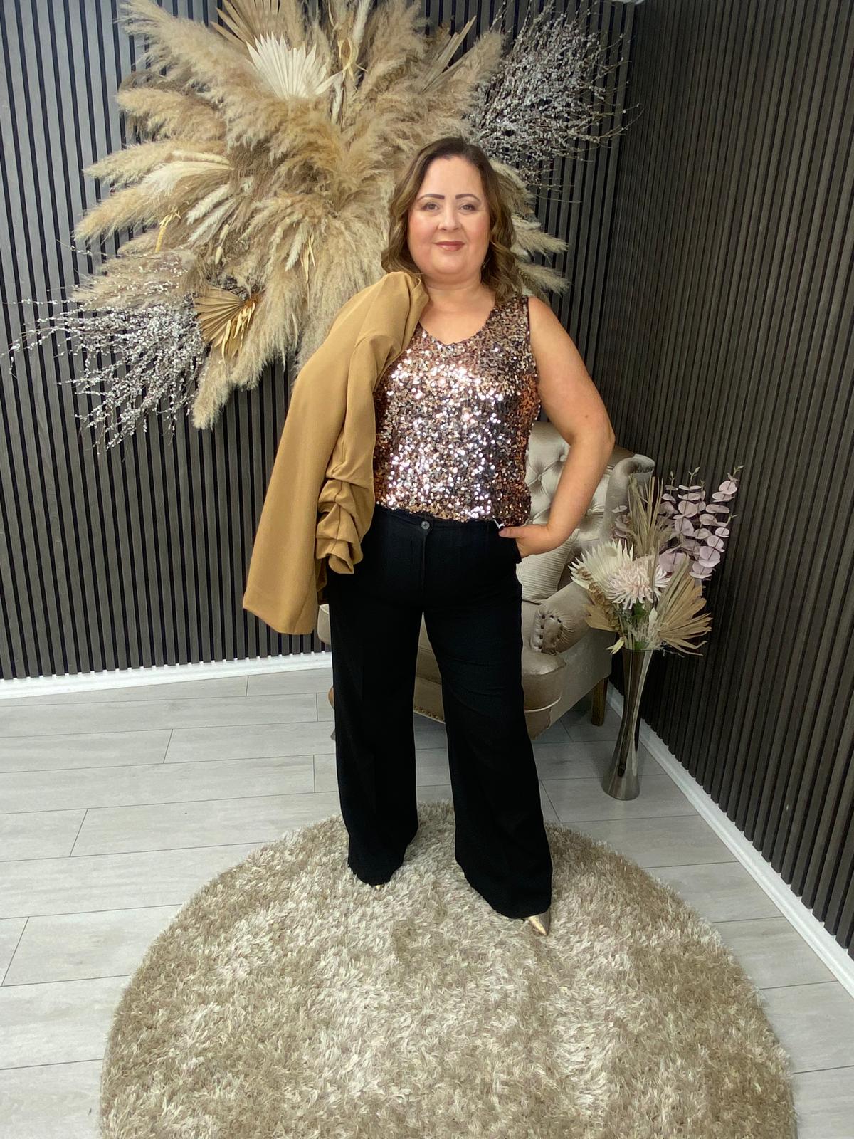 LUCIA TROUSER - BLACK