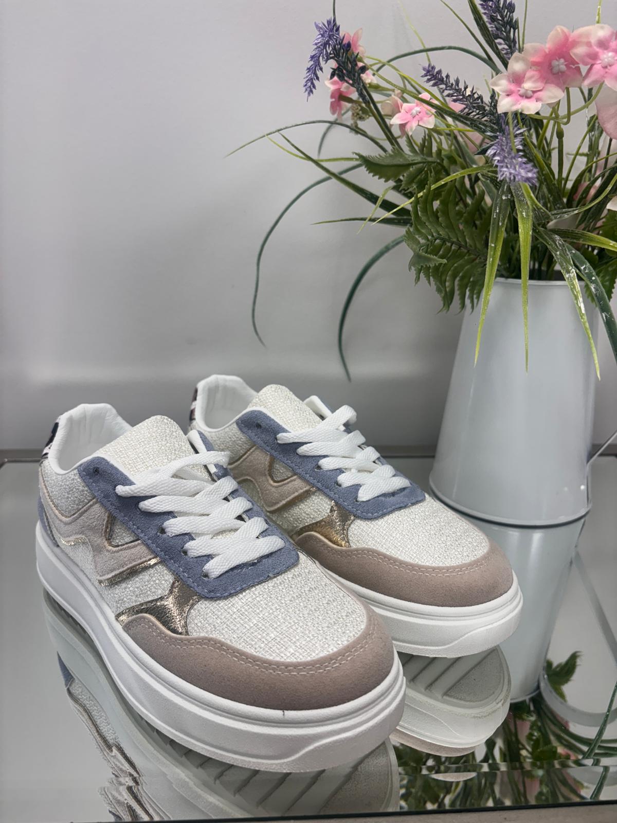 JANINE TRAINERS - BLUE