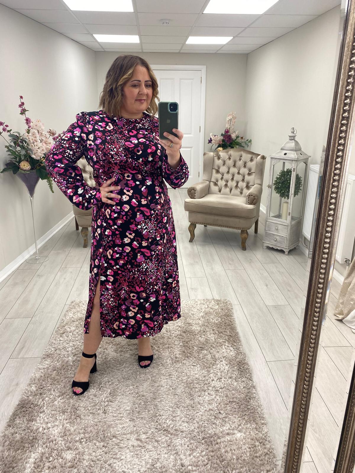 CASS DRESS - PURPLE