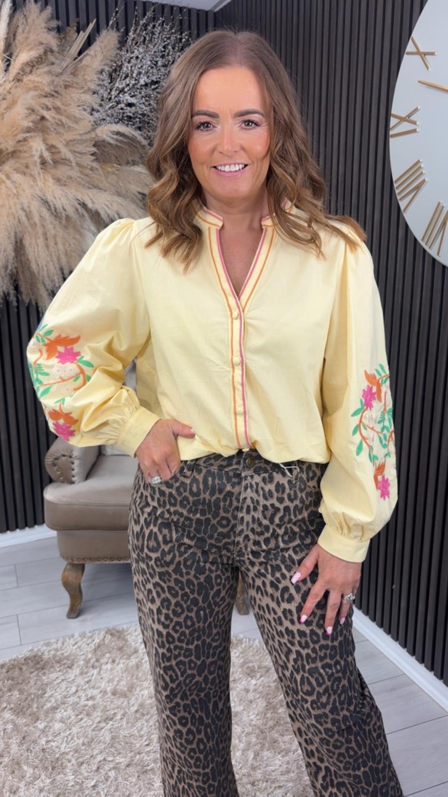 JOAN SHIRT - YELLOW