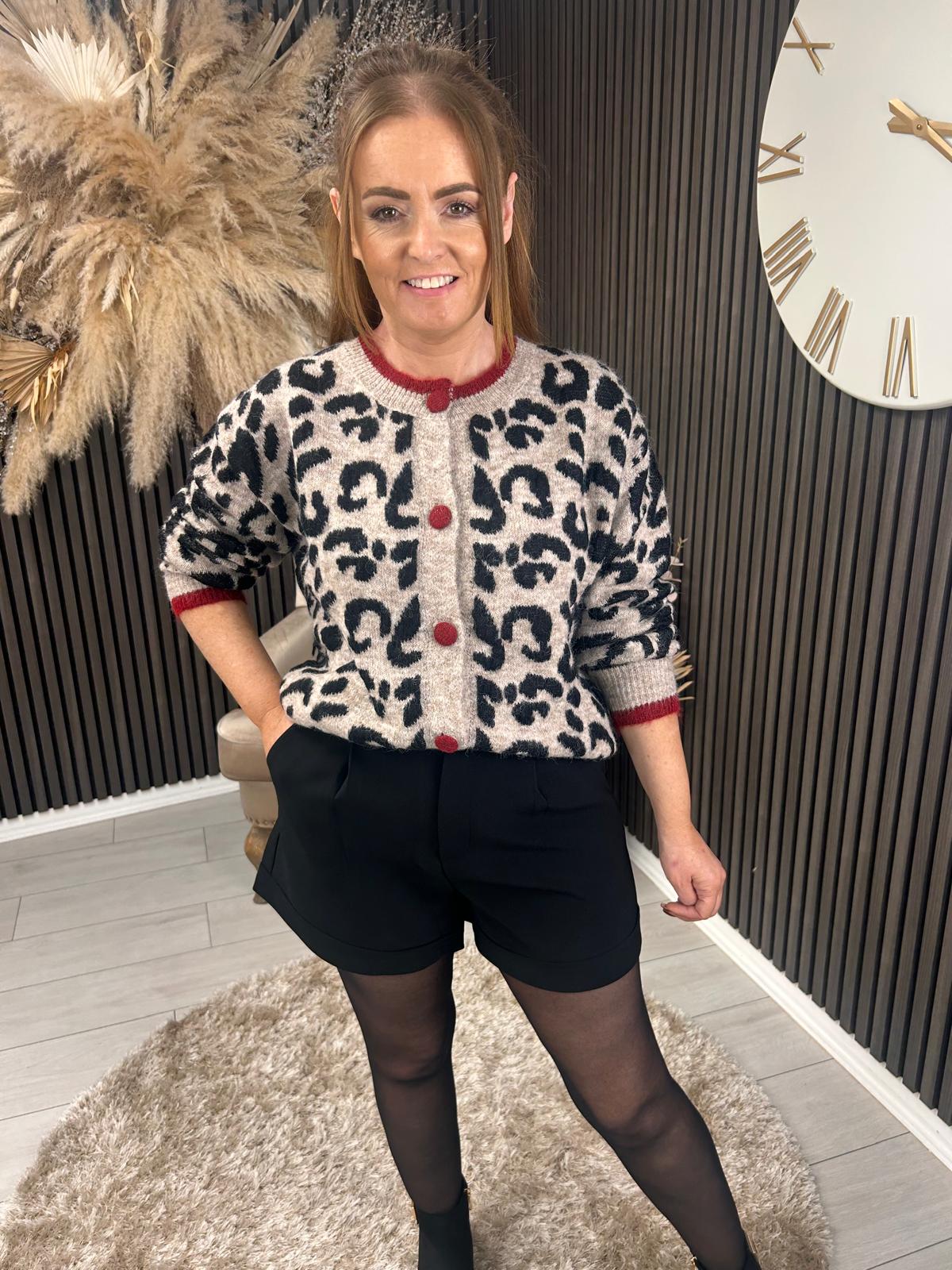 KENDRA CARDIGAN - TAUPE