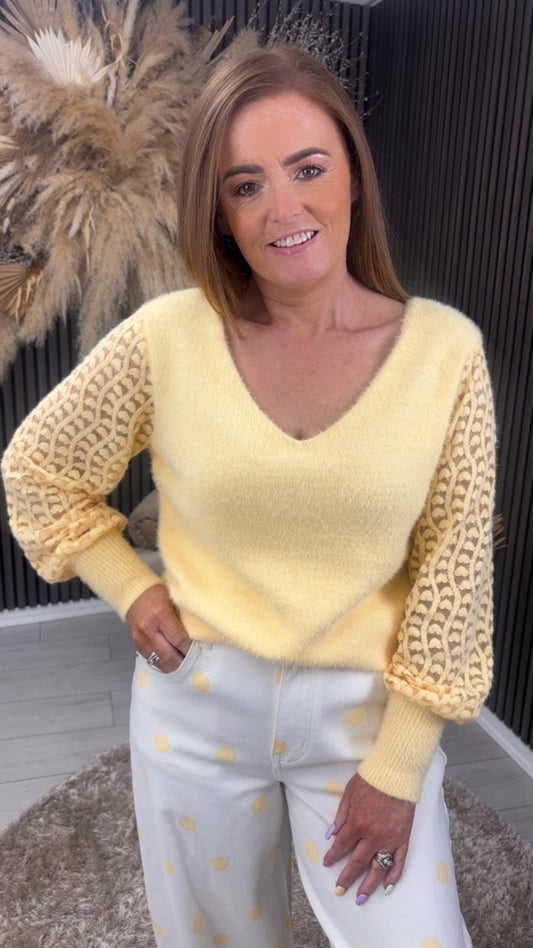 NANETTE JUMPER - YELLOW
