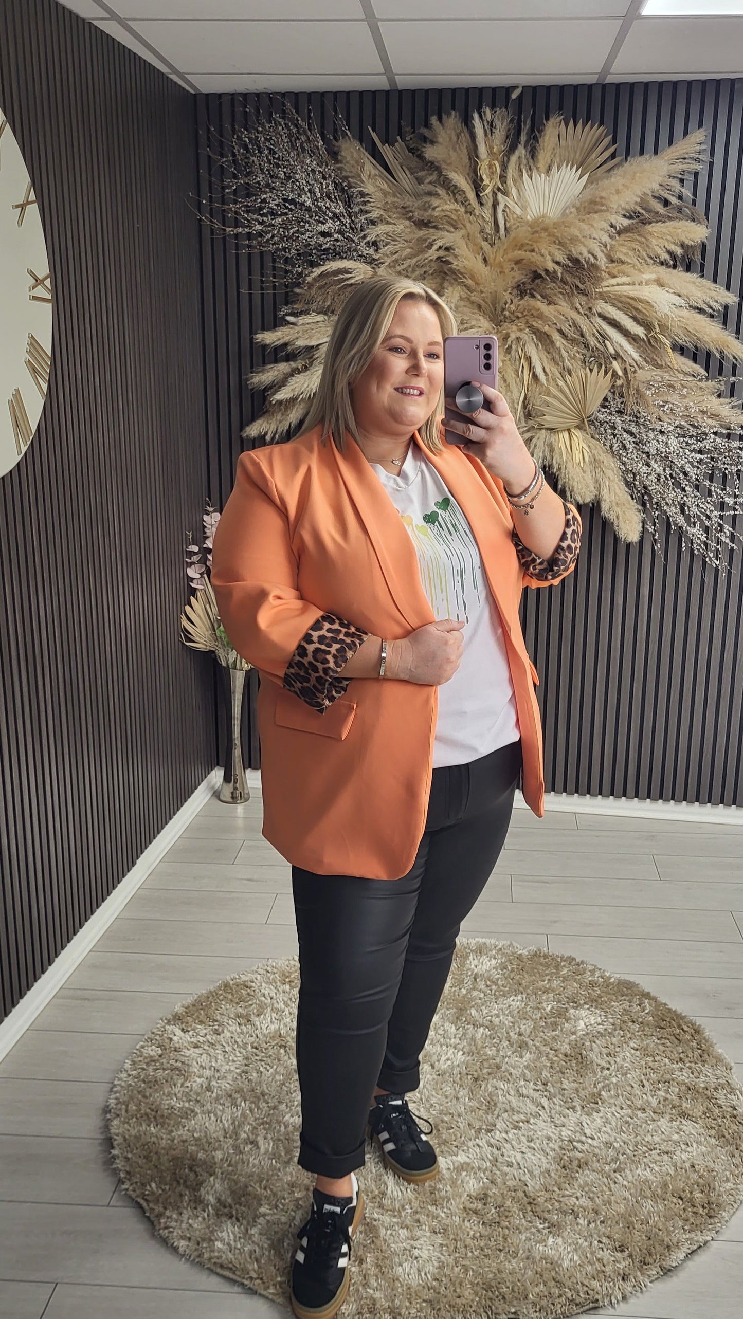 NADINE BLAZER - ORANGE