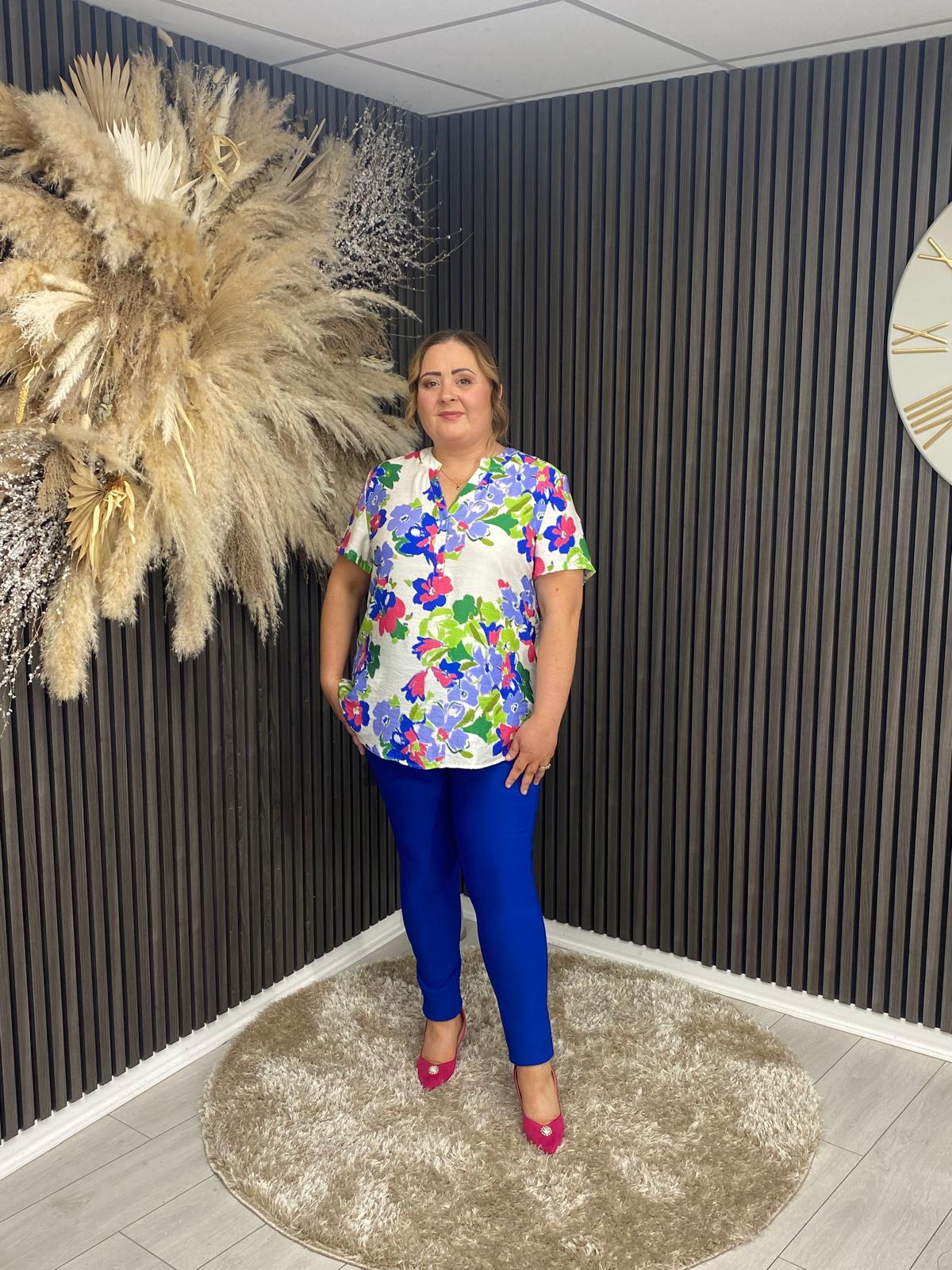 TERESA ANN TOP - VIOLET